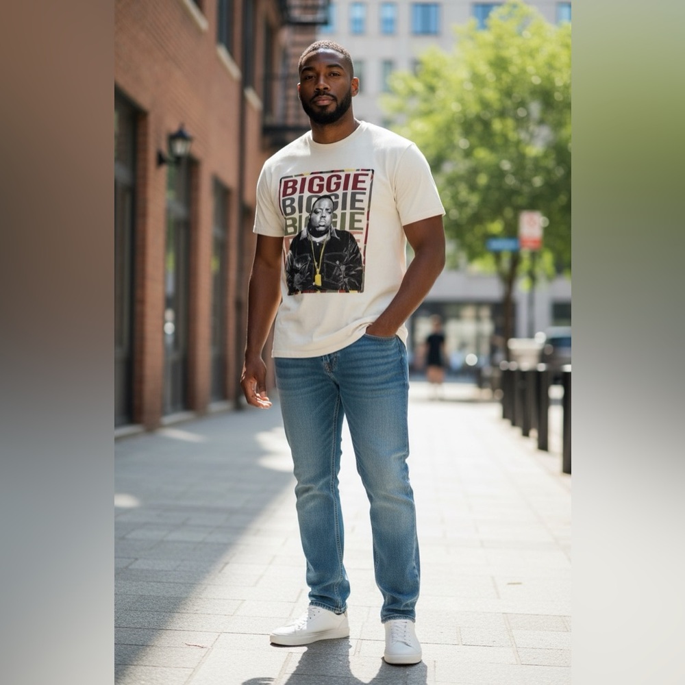 Biggie Retro B.I.G. NWOT Tshirt SZ